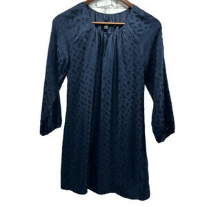 J.Crew Silk 3/4 Sleeve Shift Dress Size 00